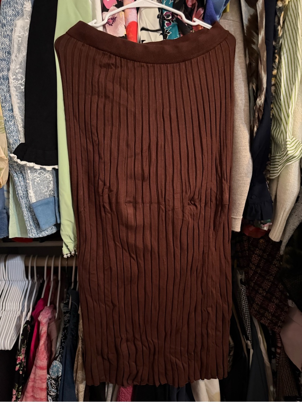 A new day Ribbed Knit Skirt 1x